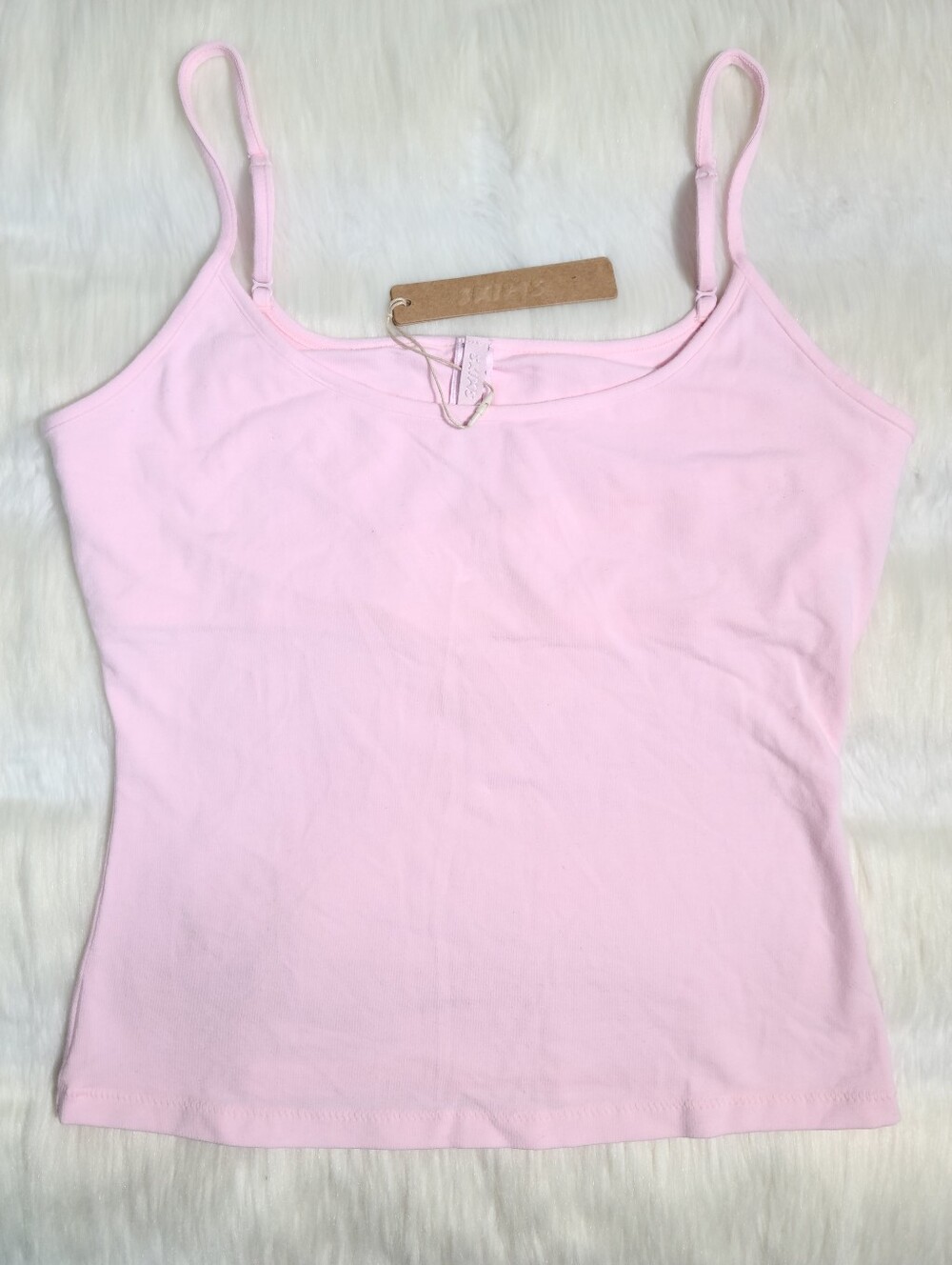 SKIMS Cotton Jersey Cami Pink Cherry Blossom Women XS NEW